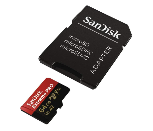 SANDISK MicroSDXC 64GB 200MB/s SDSQXCU-064G-GN6MA - 1058583 - zdjęcie 3